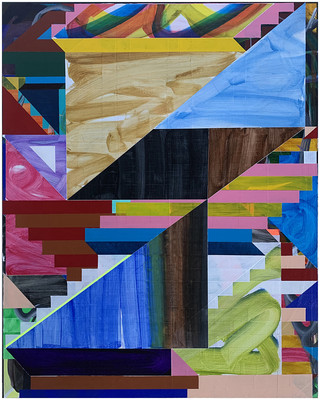 Changha Hwang Paintings Acrylic and ink on canvas