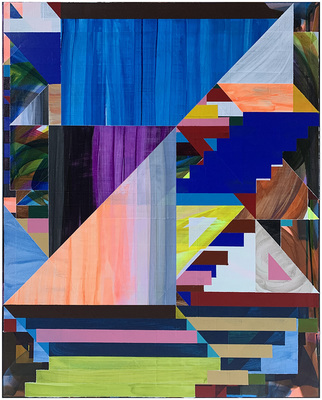 Changha Hwang Paintings Acrylic and ink on canvas