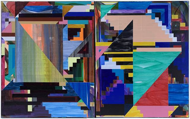 Changha Hwang Paintings Acrylic and ink on canvas