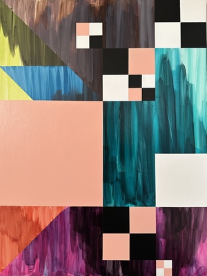 Changha Hwang Paintings Acrylic and acrylic ink on canvas