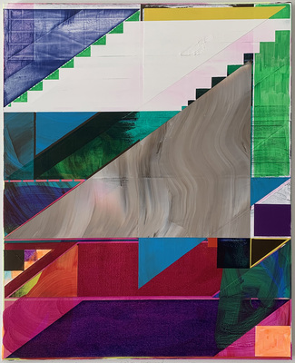 Changha Hwang Paintings Acrylic and ink on canvas