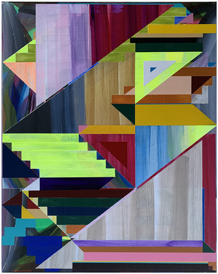 Changha Hwang Paintings Acrylic and ink on canvas