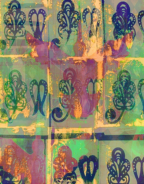 Hummingbird No. 5 - SOLD OUT HUMMINGBIRDS Resin Pigment Print on Bamboo