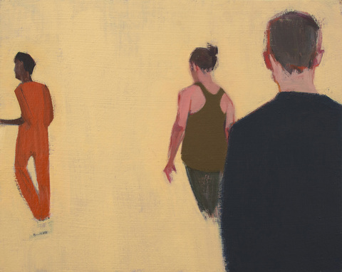 Christina Renfer Vogel Paintings oil on paper over panel
