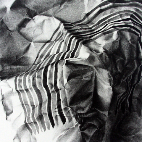 CHRISTINA EMPEDOCLES Work wax pencil on paper