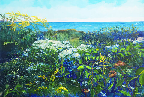 Cynthia K Mullins Landscapes oil