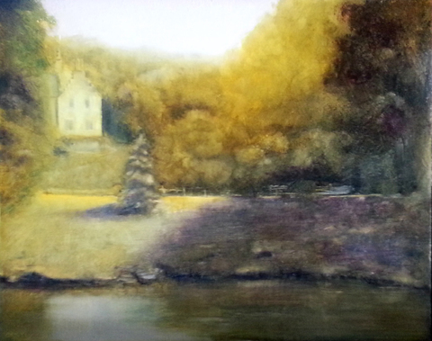  Archives oil on board