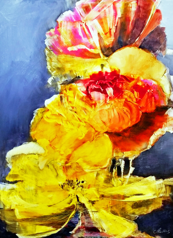  Archives oil on board