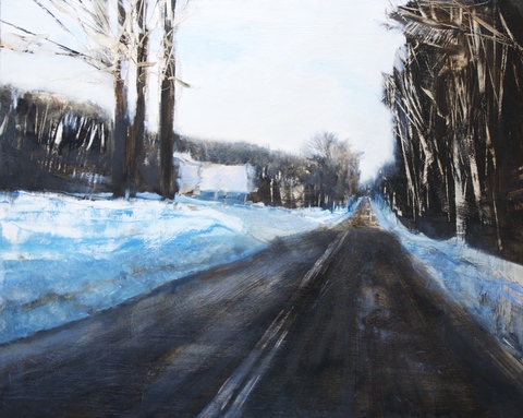  Archives oil on board