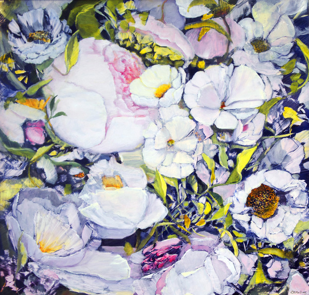  Archives oil on board