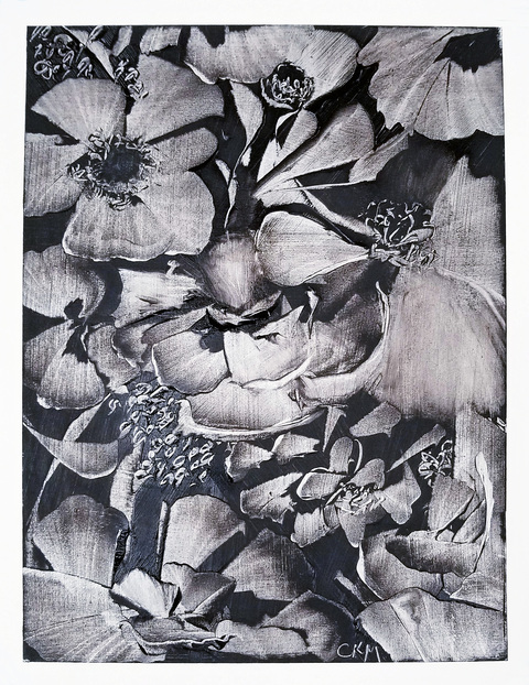  Archives oil and acrylic on paper, sealed