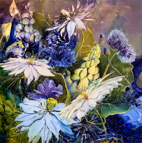  Archives oil on board