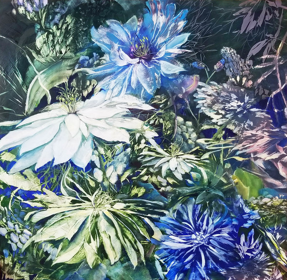  Archives oil on board