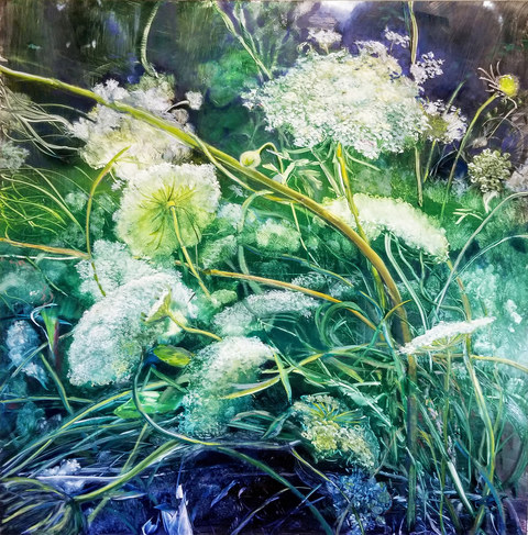  Archives oil on aluminum board