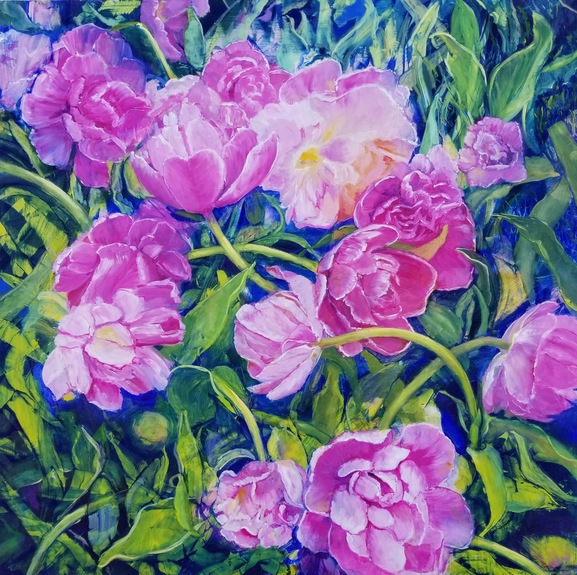  Archives oil on aluminum composite panel