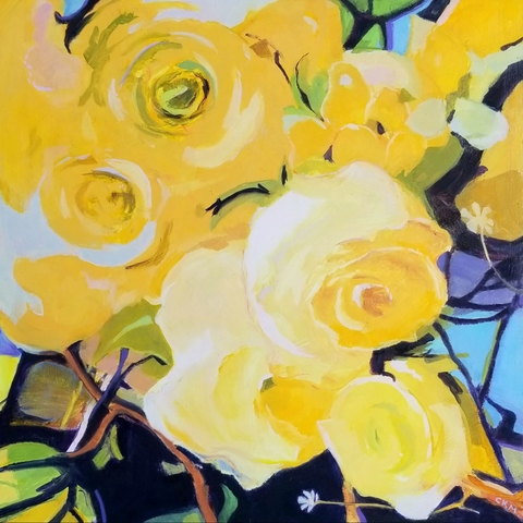  Archives oil on wood panel