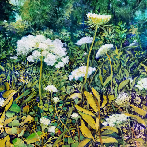  Archives oil on wood panel