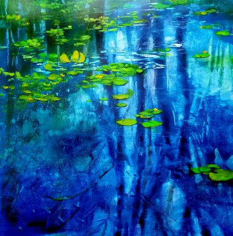  Archives oil on aluminum composite panel