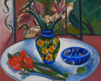 Claire Rosenfeld Still Lifes oil on canvas