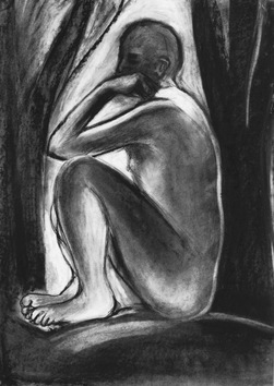 Claire Rosenfeld Drawings charcoal on paper