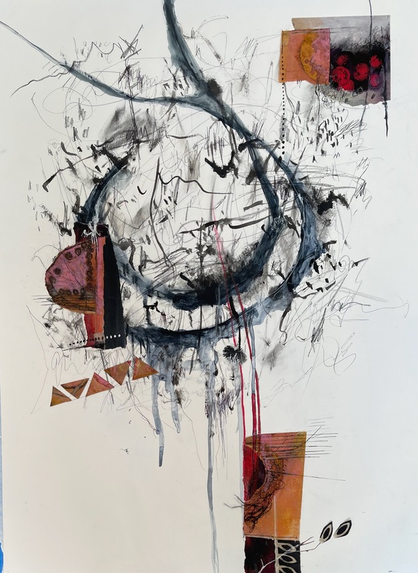 Clare Murray Adams Mixed Media and Acrylic Paintings mixed media