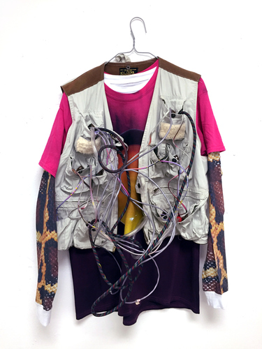 Clarke Curtis 3D Clothes, Cords, Ink