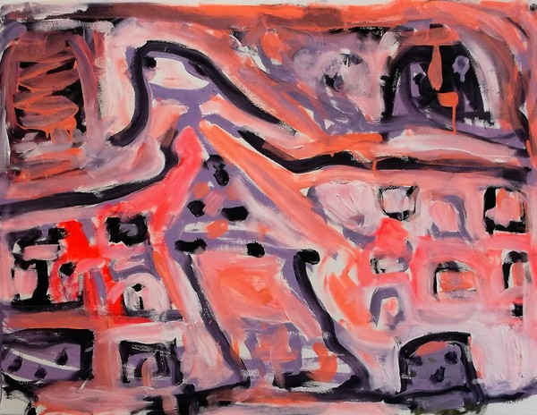 Claudia Ryan Oil on paper 2020-2022 oil on paper 