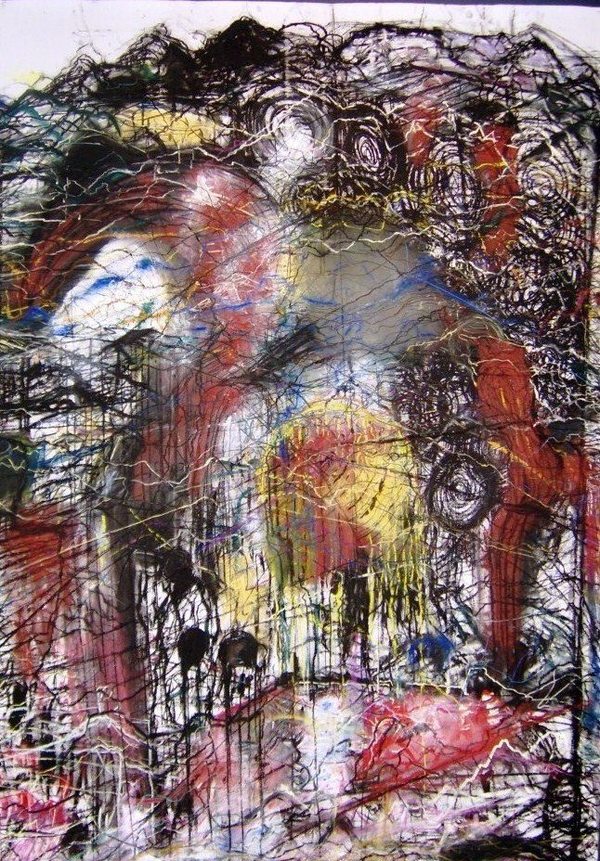 Claudia Ryan Archive 1977-2011 pastel  and mixed  media  on paper