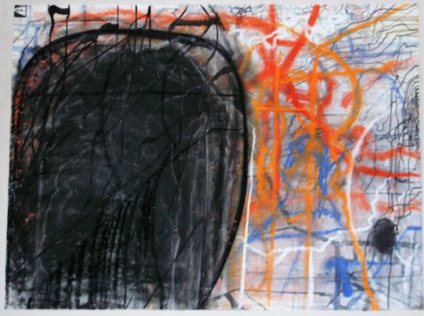 Claudia Ryan Archive 1990-2009 mixed media and pastel on paper