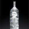  Bottle/Coca Cola Form Cast glass and river sand