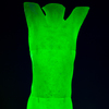  Despairing Adolescent 3D printed, cast green uranium glass