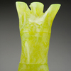  Despairing Adolescent 3D printed, cast yellow uranium glass