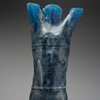  Despairing Adolescent 3D printed, cast blue uranium glass