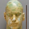  The Human Form Recycled cast plate glass, marble dust, sheet glass, oxides 