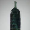  Bottle/Coca Cola Form Glass, rubber-covered brass pins