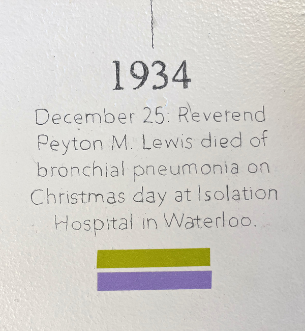 Clover Archer  Copenhaver Scholar in Residence (2024-2025) graphite and masking table on panel
