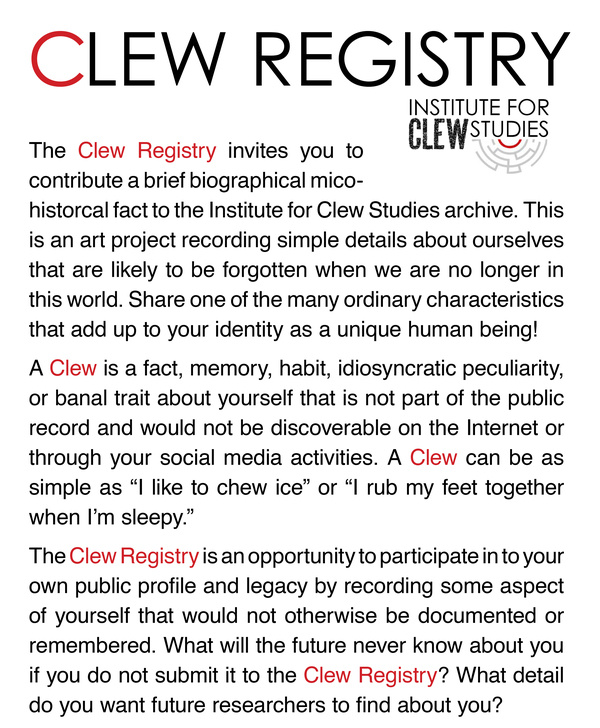 Clover Archer  CLEW registry 