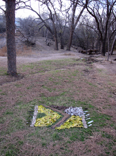 COLLEEN O'BRIEN LAND ARTS 2012 Found Earth Materials