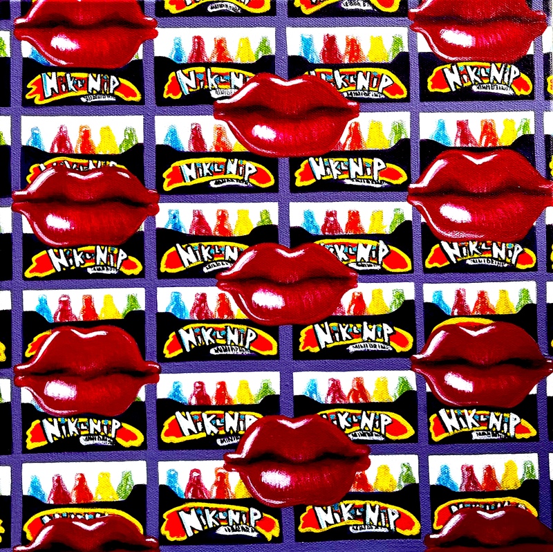 Connie Manna GROWING UP BRONX ACRYLIC ON CANVAS