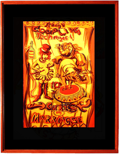 conrad vogel Pop Out Prints Hand cut Archival Pigment print