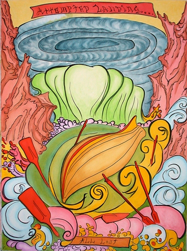 conrad vogel Paintings 2004 acrylic on Somerset paper