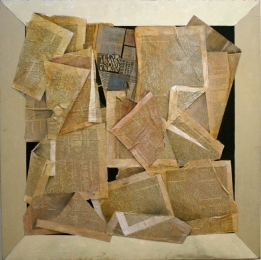 Constance Kiermaier Paintings mixed media on wood