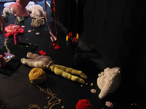 Marcia Cooper PLAY GROUND with Audio Track; 2006 Mixed Media Installation 