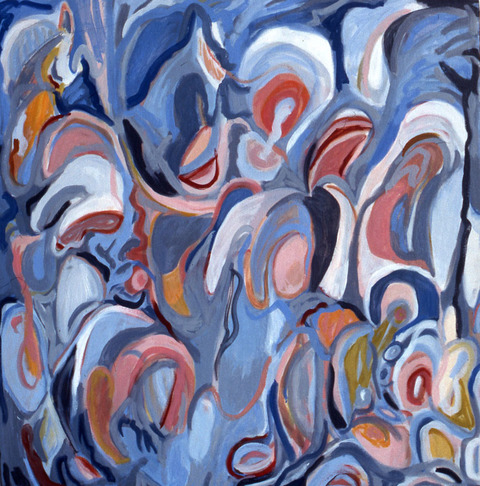 Marcia Cooper HYPERVENTILATING SERIES  oil on canvas
