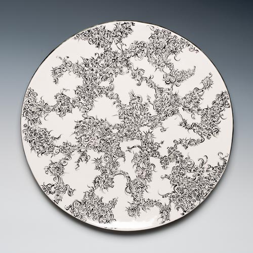 Cristina Pellechio ceramic wall work- single 