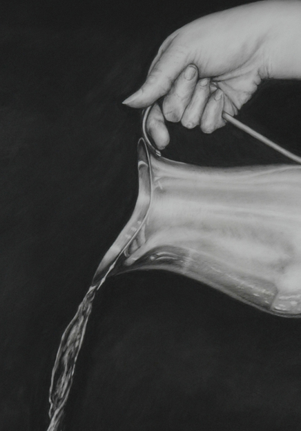 Cristina de Gennaro Miscellaneous Drawings. Charcoal and graphite on mylar.