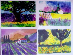 Sandra Maresca Greeting cards water color prints
