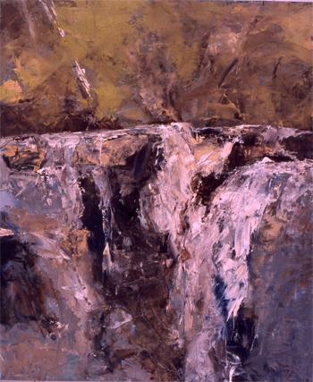 Cuba Ray Waterfalls oil on panel