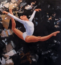 Cuba Ray Falling And Suspension oil/canvas