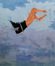 Cuba Ray Falling And Suspension oil/canvas